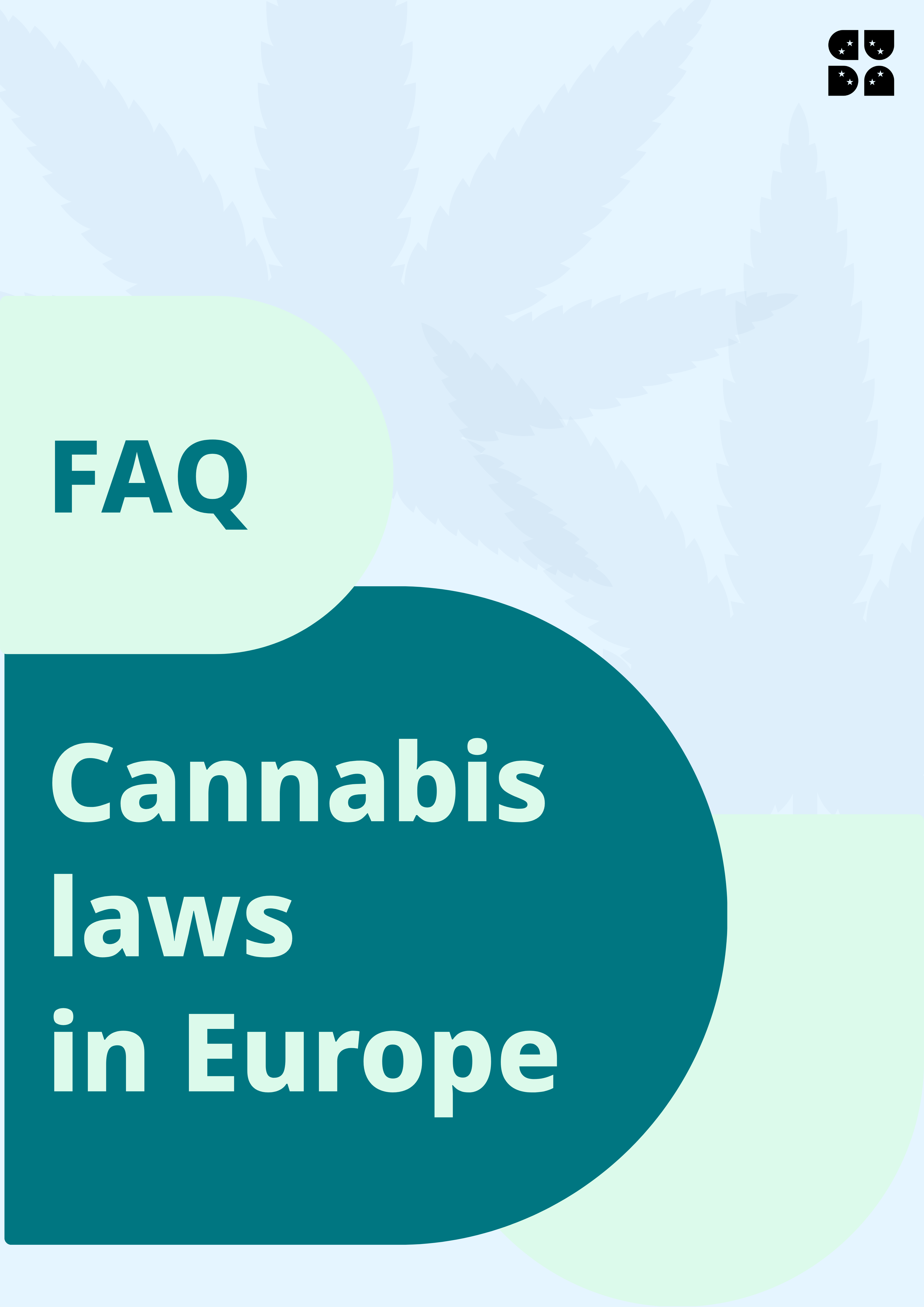 cover of the FAQ Cannabis laws in Europe