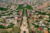 An aerial view of the city of Yerevan in Armenia